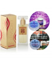 FEROWOMAN PERFUME FEROMONAS MUJER 50 ML + KIT REGALO 2 CREMAS ORGASMICAS  EL Y ELLA ONAGRA