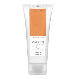 MIXGLISS LUBRICANTE EFECTO CALOR SABOR A CANELA